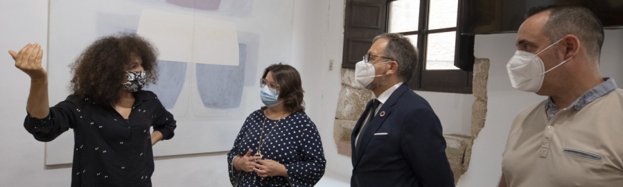 La Diputación renueva la estructura del Museo de Arte Contemporáneo de Vilafamés afectada por un proyectil de la Guerra Civil