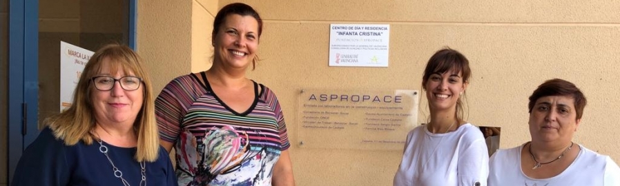 Puerta se reúne con Aspropace para mejorar la calidad de vida de los niños con parálisis cerebral