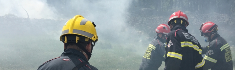 Coordinando el mayor simulacro contra incendios 