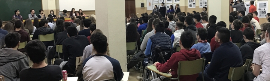 Los alumnos del Sos Baynat se unen a la lucha contra el acoso escolar 