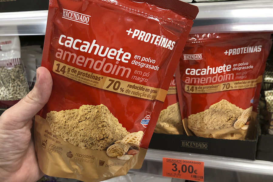 Cacahuete en polvo de Mercadona