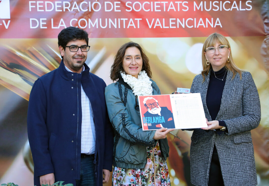 La Generalitat entrega a las sociedades musicales diez partituras de temas pertenecientes a películas de Berlanga adaptadas para ser interpretadas por bandas de música