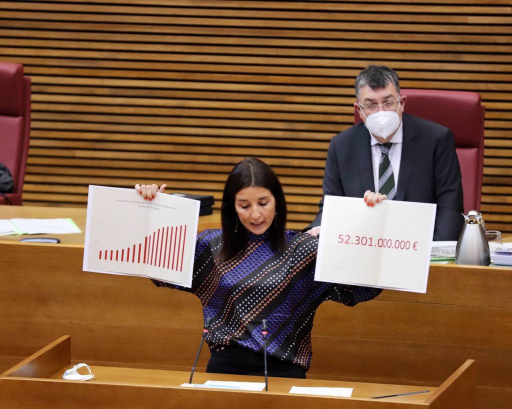 Merino exige a Puig un compromiso para reclamar en Madrid el fondo de nivelación hasta que se reforme la financiación